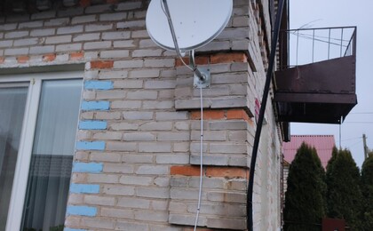 д.Погост -2 Солигорский район.Триколор на два телевизора UHD с приемниками GS B622L+GS C593