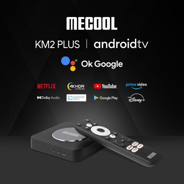 Смарт приставка MECOOL KM2 plus