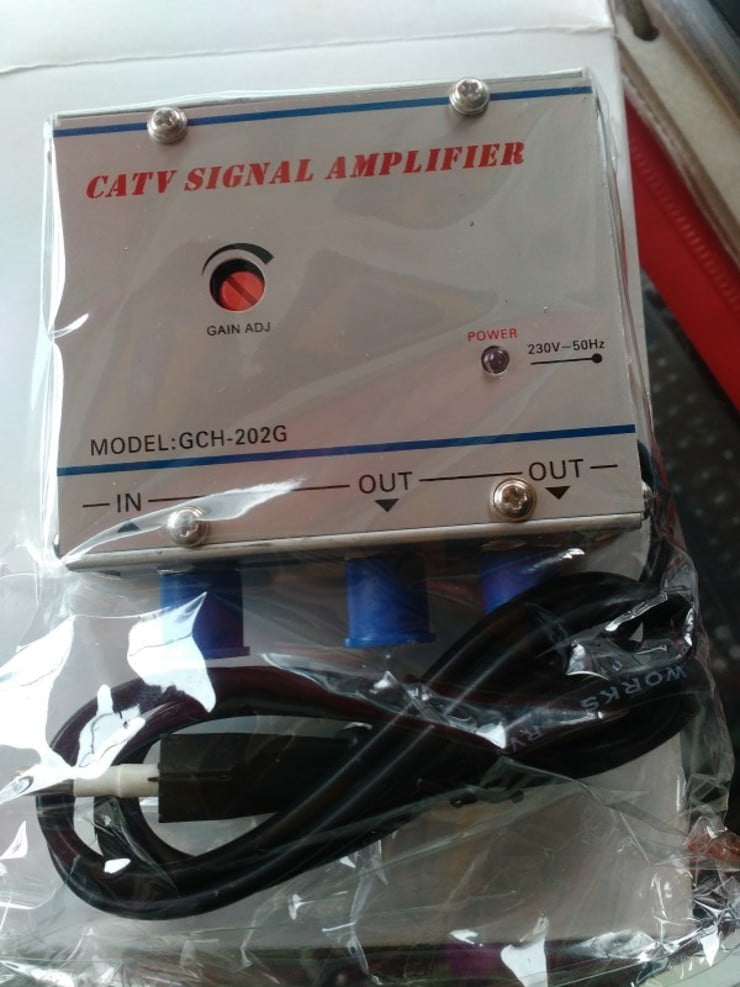 Разветвитель с усилением 2tv