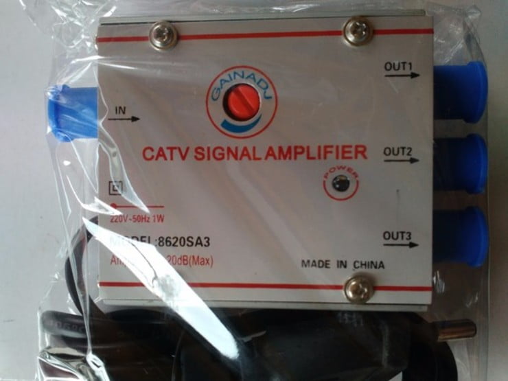 Разветвитель с усилением 3tv