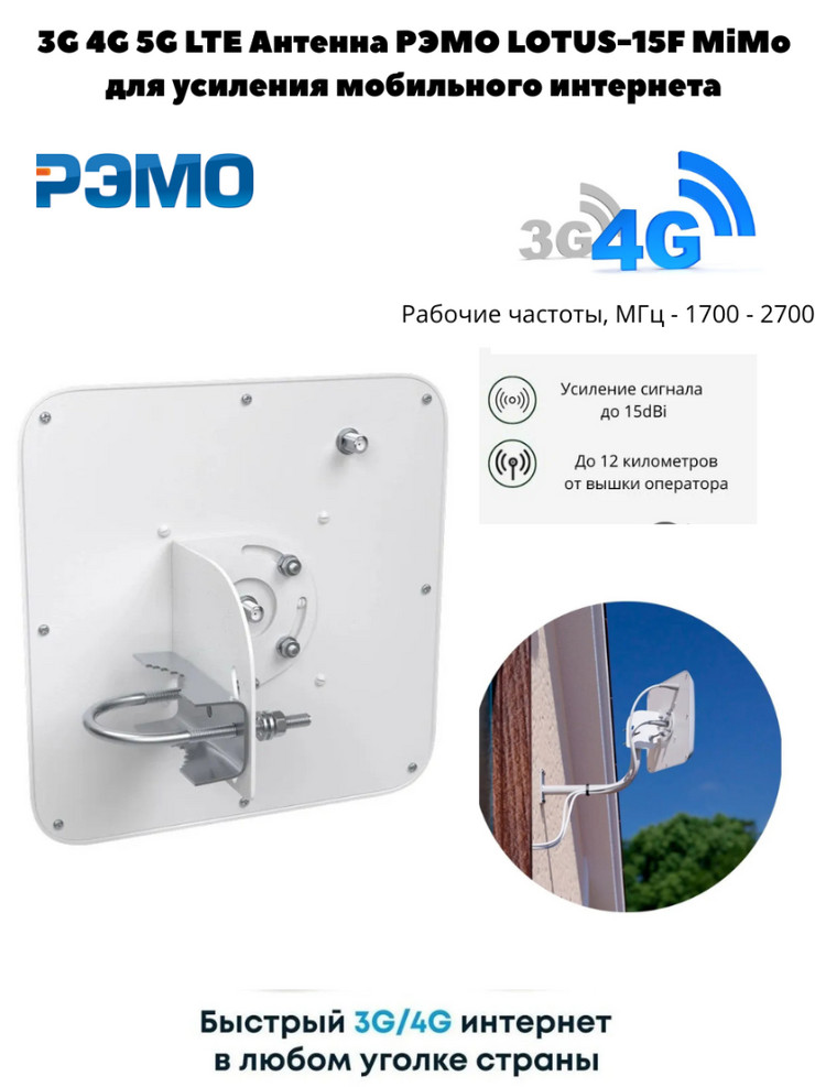 Антенна Рэмо LOTUS-15F MiMo